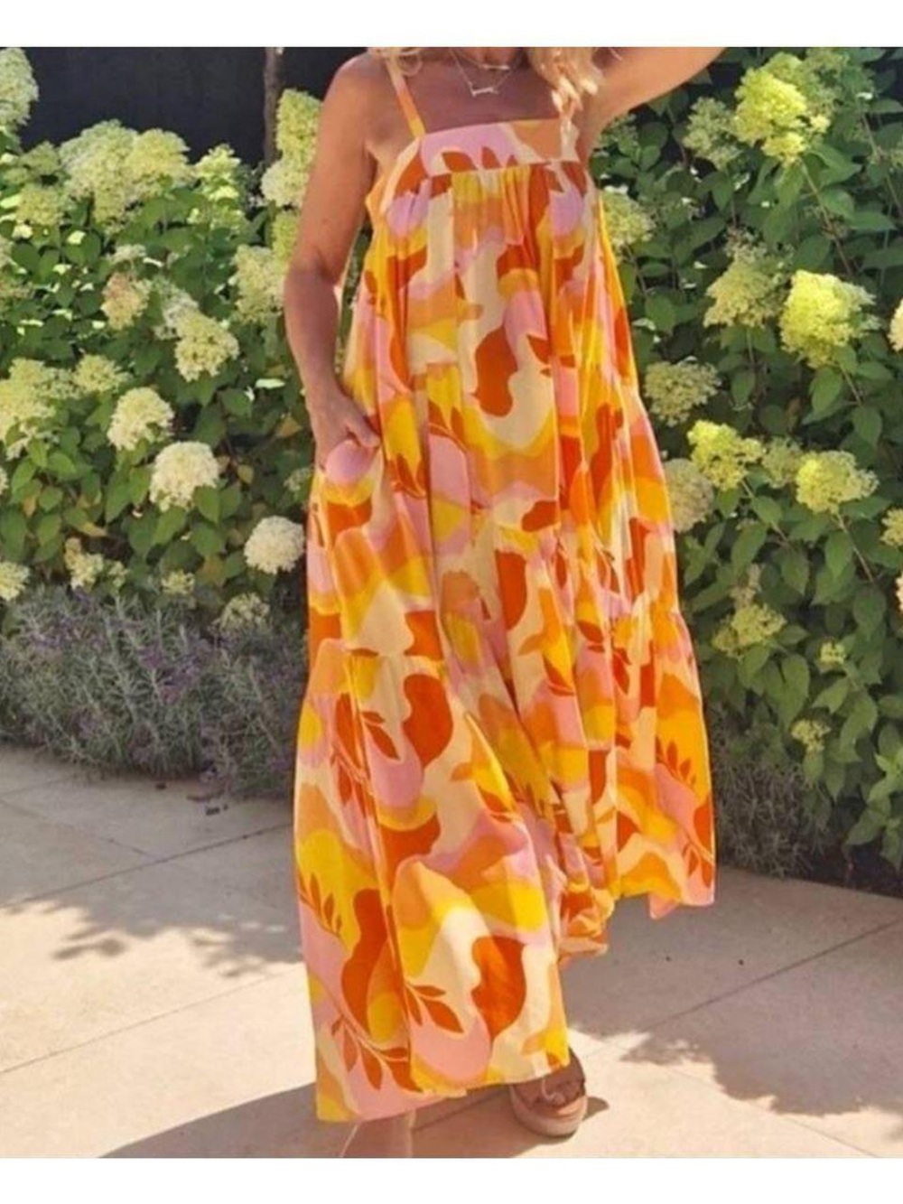 Abel The Label Anthropologie Maxi Dress